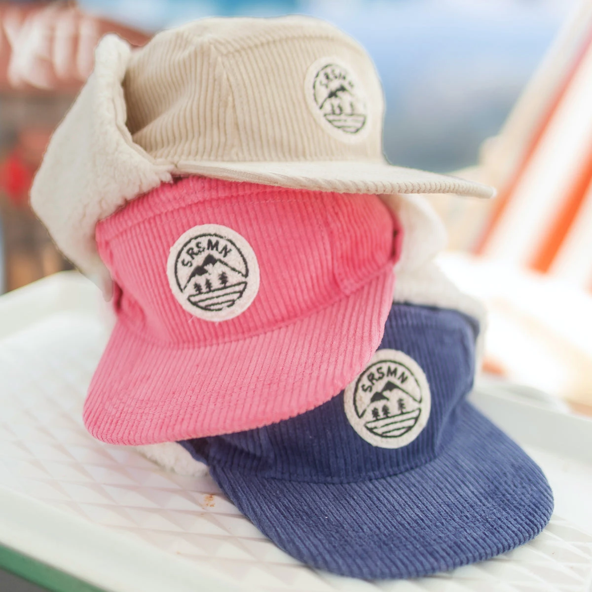 Casquette Crème En Velours Côtelé, Enfant 6 Casquette Crème En Velours Côtelé, Enfant – Image 6