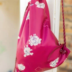 Sac Tout Usage Rose Foncé à Motifs De Chiens, Enfant -Souris Mini Boutique 12 sacs