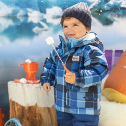 Habit De Neige 3 En 1 Bleu Avec Carreaux, Bébé 11 Habit De Neige 3 En 1 Bleu Avec Carreaux, Bébé -Souris Mini Boutique 14 bb 0357419d 0226 45f8 8797 f00408715936