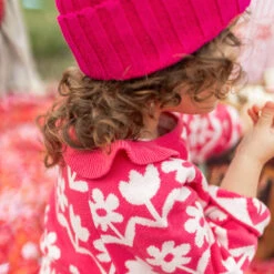 Chandail En Tricot Rose à Motif Floral, Bébé -Souris Mini Boutique 16 8729a381 f82c 4745 b195 4997731deeef