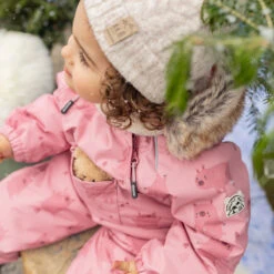 Habit De Neige Une Pièce Rose Avec Motifs, Bébé -Souris Mini Boutique 18 bb 8a0750f1 e981 4d73 88dc 81171b091a04