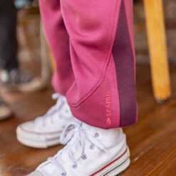 Pantalon Mauve Style Jogger, Enfant -Souris Mini Boutique 19 sport