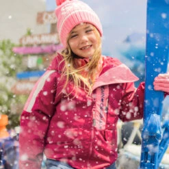 Habit De Neige 3 En 1 Rose Et Bleu Denim, Enfant 14 Habit De Neige 3 En 1 Rose Et Bleu Denim, Enfant -Souris Mini Boutique 1 fille 1