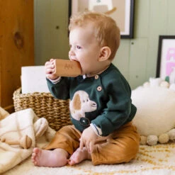 Pantalon Brun En Velours Côtelé, Naissance -Souris Mini Boutique 1 histoire 6b32c3c5 2d7d 473d 8562 a39919389590