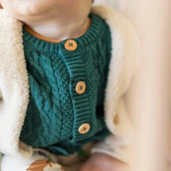 Cardigan Bleu Sarcelle En Tricot, Naissance -Souris Mini Boutique 1 nature ab60e9b8 9224 4109 98a3 fc306af4faec