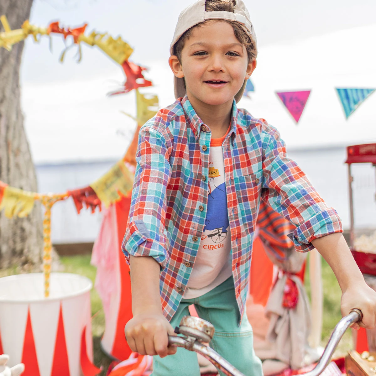 Chemise Colorée à Carreaux, Enfant 4 Chemise Colorée à Carreaux, Enfant – Image 4