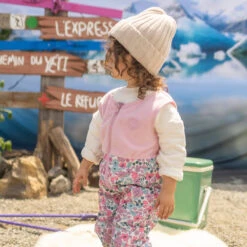 Tuque Crème En Tricot, Bébé -Souris Mini Boutique 28 bb 1