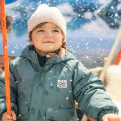 Habit De Neige Deux Pièces Vert Avec Motifs De Sapins, Bébé -Souris Mini Boutique 31 bb 38131c90 76d6 4dd6 953c 849764353b6e