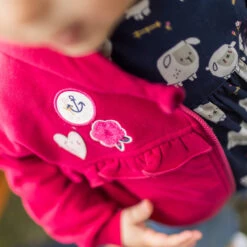 Veste Fuchsia à Capuchon, Bébé