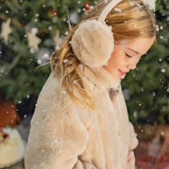 Manteau Réversible En Fausse Fourrure, Enfant -Souris Mini Boutique 35 surprise 2