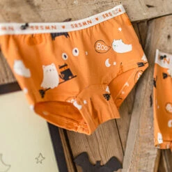 Culotte Garçonne Orange à Motifs D’Halloween, Enfant 6 Culotte Garçonne Orange à Motifs D’Halloween, Enfant -Souris Mini Boutique 3 halloween ac924455 0775 4e41 81f7 02ad910b5fc4