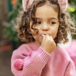 Chandail Rose Scintillant En Tricot, Bébé 9 Chandail Rose Scintillant En Tricot, Bébé -Souris Mini Boutique 40 surprise