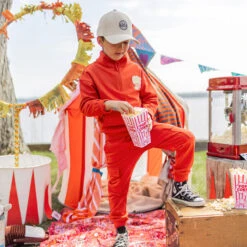 Chandail Rouge En Coton Français, Enfant -Souris Mini Boutique 42 b64e0d73 6c0b 4170 81a2 229a4b55bb8b