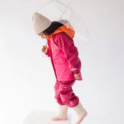 Salopette De Pluie Rose, Enfant 10 Salopette De Pluie Rose, Enfant -Souris Mini Boutique 46 manteaux