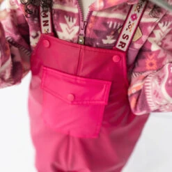 Salopette De Pluie Rose, Enfant 11 Salopette De Pluie Rose, Enfant -Souris Mini Boutique 48 manteaux