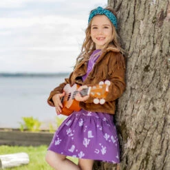 Veste Brune En Faux Suède, Enfant 11 Veste Brune En Faux Suède, Enfant -Souris Mini Boutique 53 rodeo