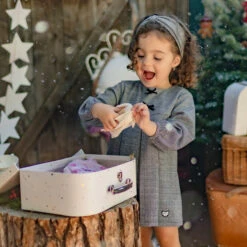 Robe à Motif Pied-de-poule, Bébé -Souris Mini Boutique 54 surprise