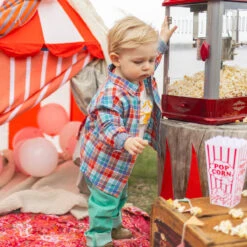 Jean Turquoise Coupe Régulière, Bébé -Souris Mini Boutique 5 1