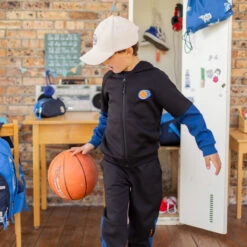 Veste à Capuchon Noire, Enfant 6 Veste à Capuchon Noire, Enfant -Souris Mini Boutique 5 sport