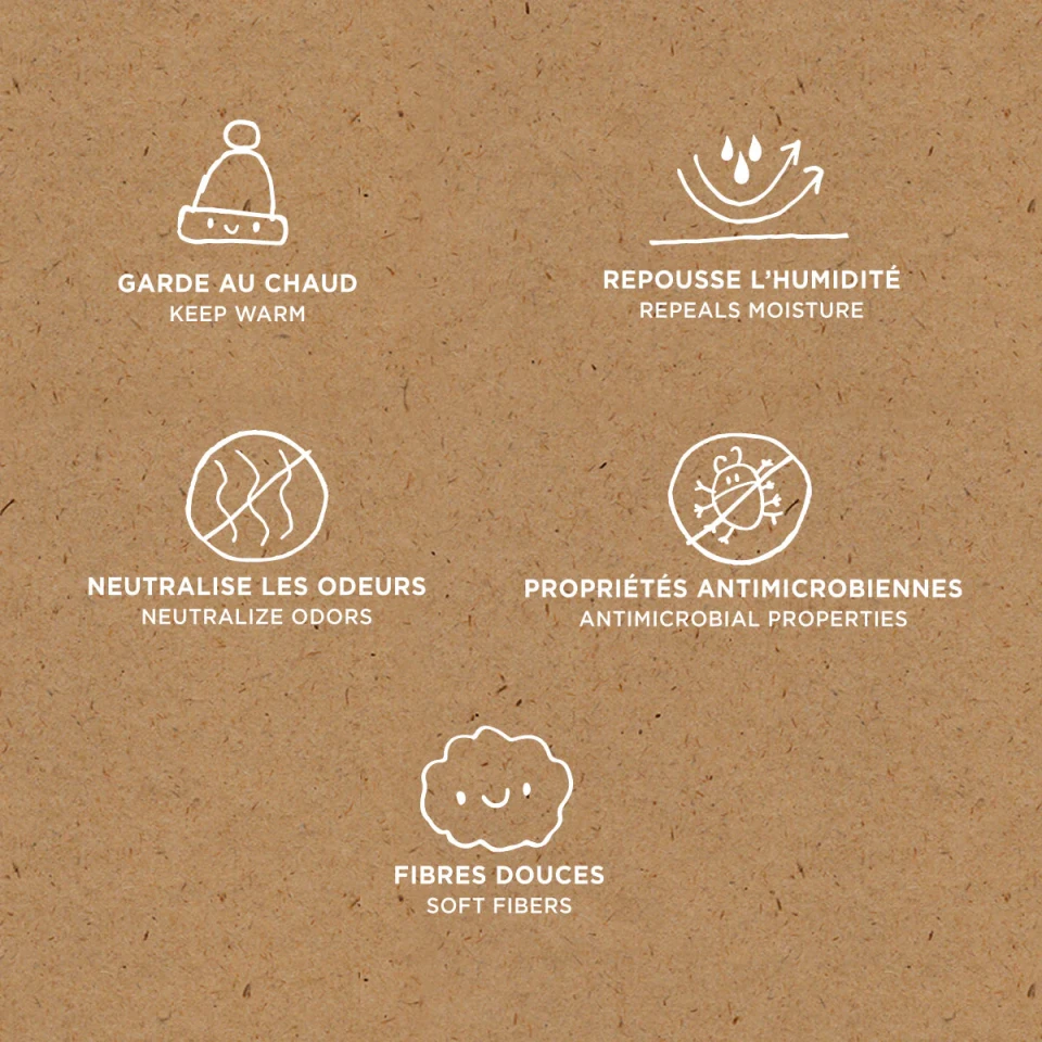 Legging Rose En Laine Mérinos Avec Motifs Jacquard, Bébé 4 Legging Rose En Laine Mérinos Avec Motifs Jacquard, Bébé – Image 4