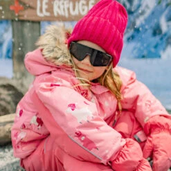 Habit De Neige Deux Pièces Rose à Motifs De Lamas, Enfant -Souris Mini Boutique 6 fille 1da345bd 7b4f 45d8 9e63 5e530b6a7330