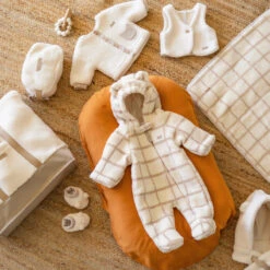 Une Pièce Crème En Sherpa, Naissance -Souris Mini Boutique 6 indispensab