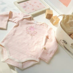 Coffret Cadeau Rose Et Crème « Le Classique » (8 Pièces), Naissance -Souris Mini Boutique 781699623 9 classique rose