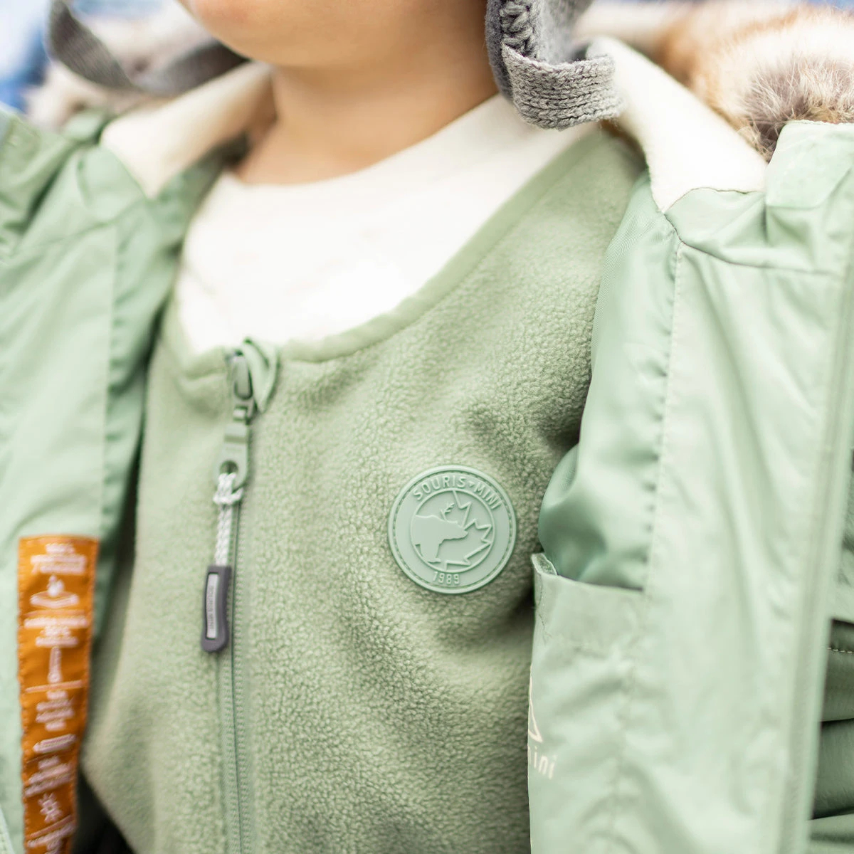 Habit De Neige Deux Pièces Vert, Bébé 5 Habit De Neige Deux Pièces Vert, Bébé – Image 5