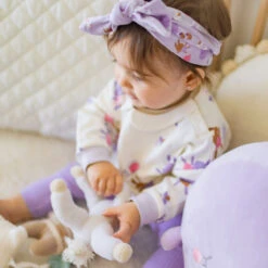 Legging Mauve En Tricot Côtelé, Naissance -Souris Mini Boutique 9 4 7625f531 9baa 4f69 8a18 f7258c16928b