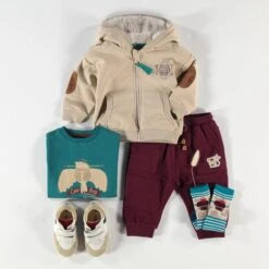 Pantalon Bourgogne Style Jogger, Bébé -Souris Mini Boutique Bebe6 3d722158 45ca 461d 8c63 93f0566f4e64