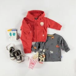 T-shirt Gris à Motifs D’animaux, Bébé -Souris Mini Boutique Bebe712 21cd845a 1b3a 4a5b adc6 add9e0127980