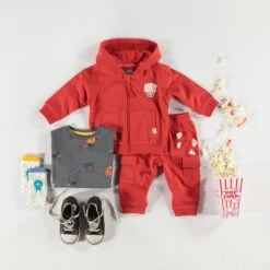 Pantalon Rouge Style Jogger, Bébé -Souris Mini Boutique Bebe811 ca6b8562 0cd7 40f9 9a72 50611d1e2cb1
