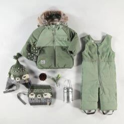 Mitaines Vertes En Tricot, Bébé -Souris Mini Boutique Bebe9HDN 1