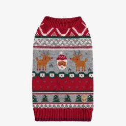 Chandail Rouge En Tricot Pour Animaux