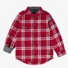 Chemise Rouge à Carreaux, Enfant