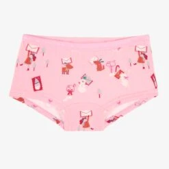 Culotte Garçonne Rose à Motifs Des Fêtes, Enfant