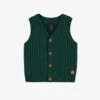 Débardeur Vert En Tricot, Enfant
