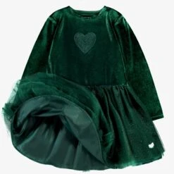 Robe Verte En Velours Et Paillettes, Enfant 10 Robe Verte En Velours Et Paillettes, Enfant -Souris Mini Boutique Details robe verte en velours et paillettes enfant jpeg