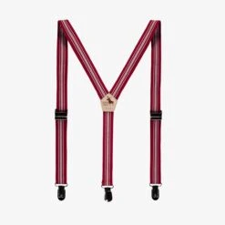 Bretelles Rouge à Rayures, Enfant -Souris Mini Boutique Dos Bretelles rouge a rayures enfant jpeg