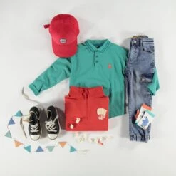 Jean Bleu Avec Poches Cargo, Enfant 5 Jean Bleu Avec Poches Cargo, Enfant -Souris Mini Boutique Enfant715 d4f4b182 83b6 40de 8291 a4a8a0802c2a