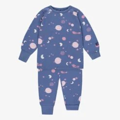 Pyjama Deux Pièces Bleu Foncé à Motifs De Planètes, Bébé
