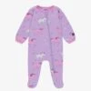 Pyjama Une Pièce Mauve à Motifs De Licornes, Bébé