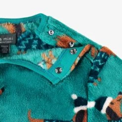 Pyjama Deux Pièces Turquoise à Motifs De Chiens, Bébé -Souris Mini Boutique F25B1705B 98 Detail2