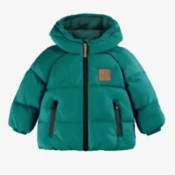 Manteau Doudoune Léger Turquoise, Bébé