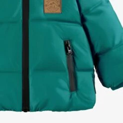 Manteau Doudoune Léger Turquoise, Bébé -Souris Mini Boutique F25B2105B 100 Zoom2
