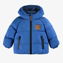 Manteau Doudoune Léger Bleu, Bébé