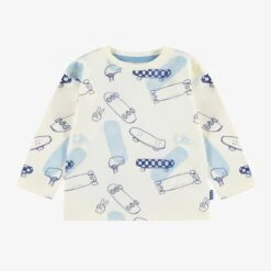 T-shirt Crème Avec Imprimé, Bébé