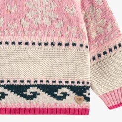 Chandail Rose En Tricot, Bébé -Souris Mini Boutique F25B3401B 98 Zoom