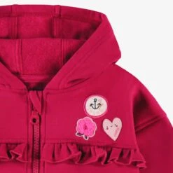 Veste Fuchsia à Capuchon, Bébé -Souris Mini Boutique F25B3406B Zoom