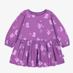 Robe Mauve à Motifs Western, Bébé